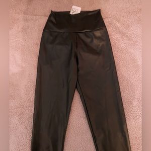 Boutique leather leggings